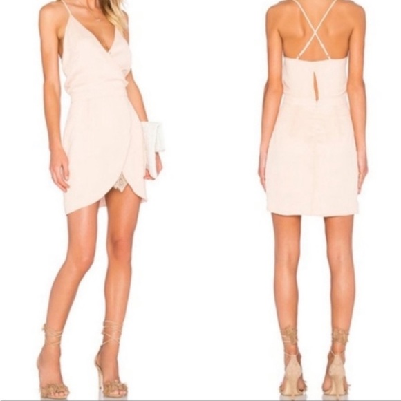 Lovers + Friends Revolve Soulmate Faux Wrap Mini Dress ๐ - Picture 3 of 8